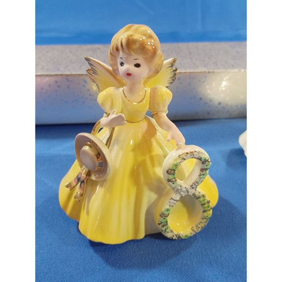 JOSEF Birthday Angels 3rd 5th 6th 8th 11th Figurine Music Box 3 5 6 8 11 Lot Set - Picture 13 of 16